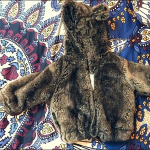 Faux Mink Fur Coat 24m